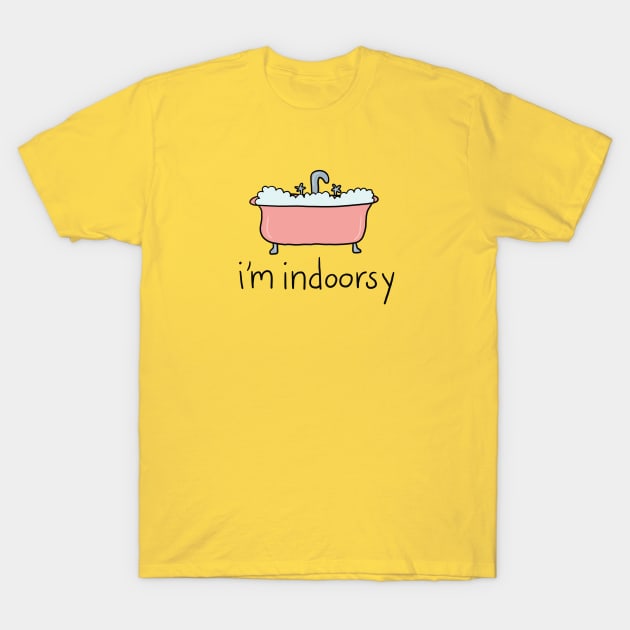 Bubble Bath Indoorsy T-Shirt by Christine Borst Creative Studio